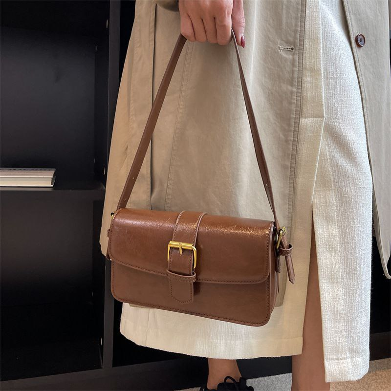 Retro Small Bag 2026 New Trendy Fashion Casual Shoulder/Underarm Bag Women's Bag
